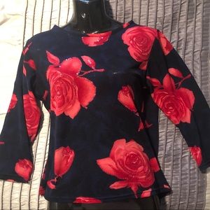 Light-weight, fitted shirt with a little bling!